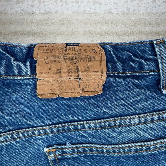 Vintage Orange Tab Levis 517 Jeans Bootcut Flared Made in USA Medium Wash 70s - Picture 4 of 6